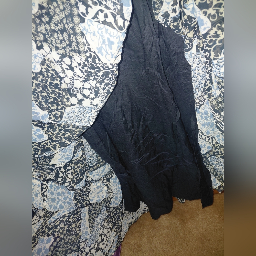 Anthropologie The Somerset Chiffon Halter Maxi Dress - Picture 11 of 12